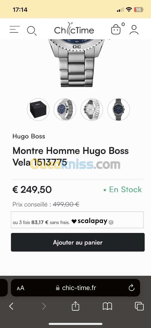 Montre boss homme original 