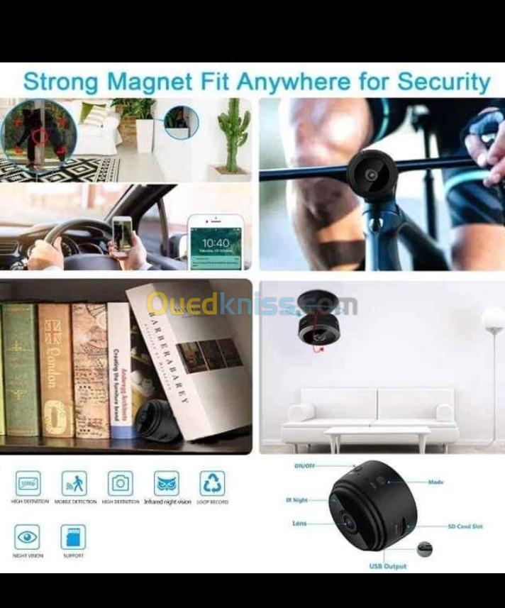 Mini caméra de surveillance sans fil للمحلات و البيوت و السيارات