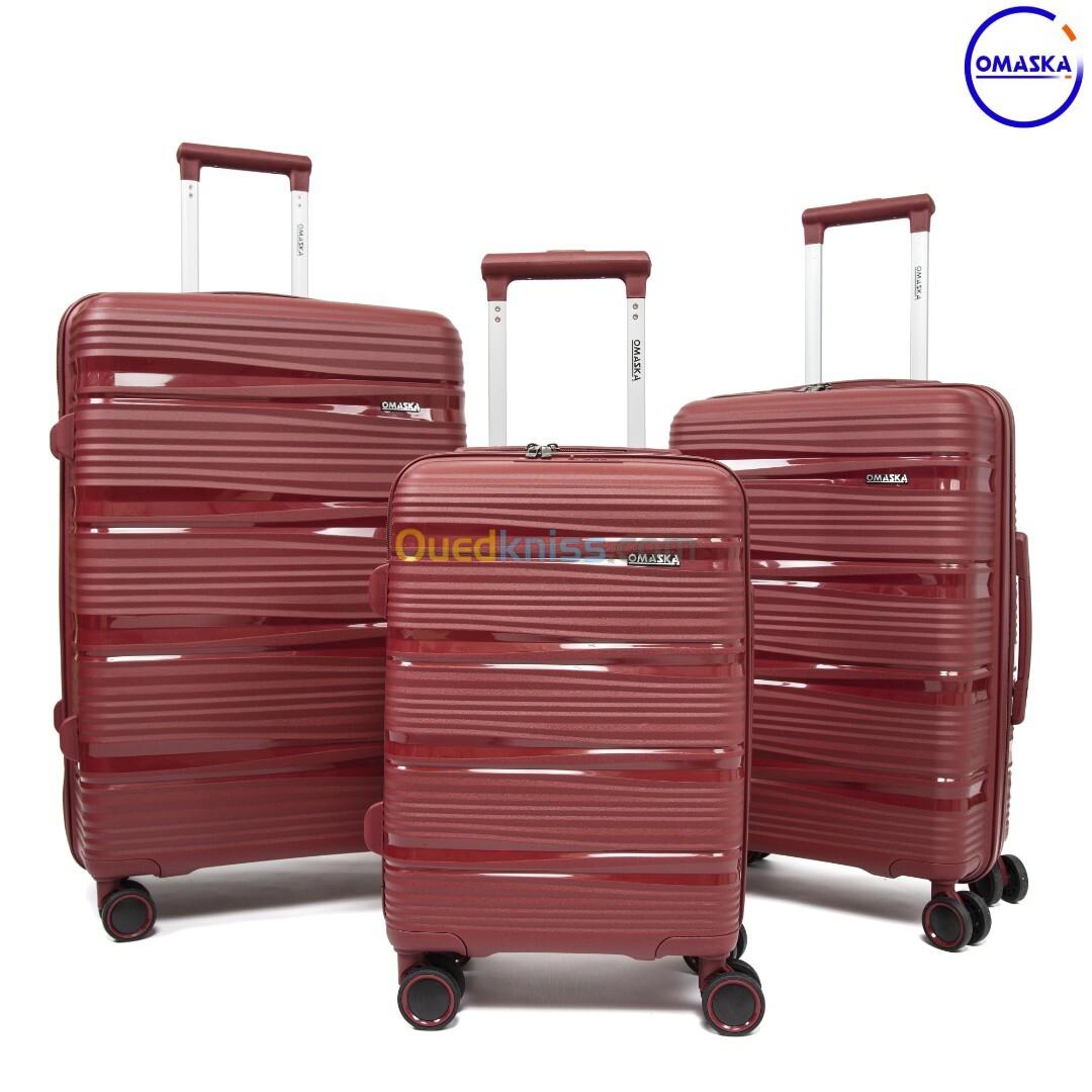 Série de trois Valises Titan Incassables En 100% Polypropylène 