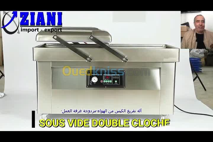 sous vide double cloche 400-500-600