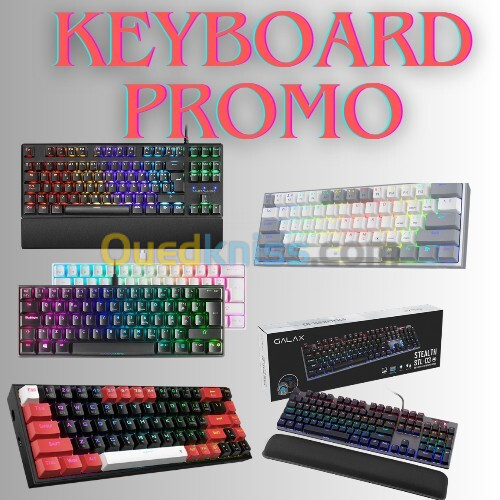 PROMO CLAVIER GAMING MÉCANIQUE 