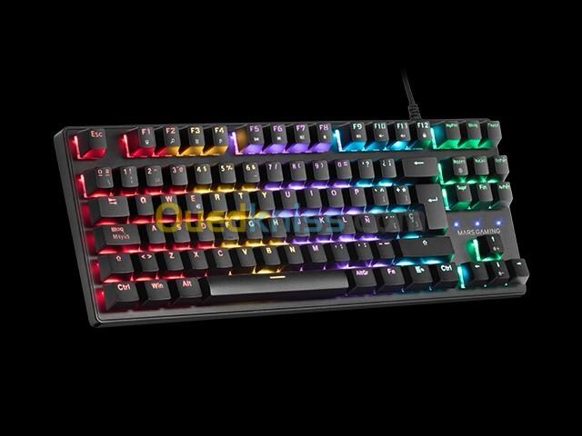 CLAVIER MECANIQUE MARS GAMING MKXTKL 