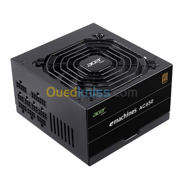 ALIMENTATION ACER AC-650W +80 BRONZE WHITE-BLACK