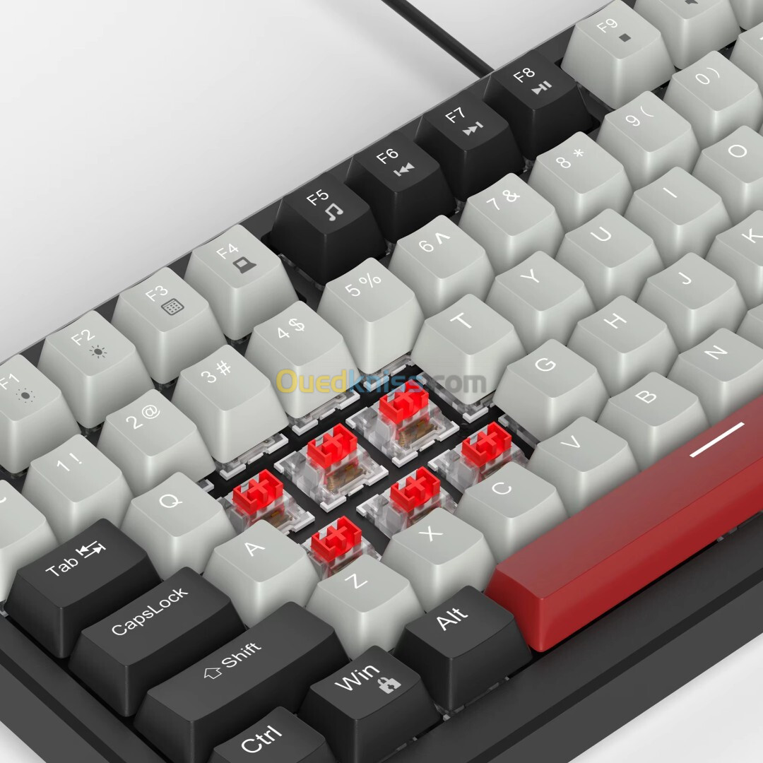 CLAVIER MAGEGEE SKY81 MECHANICAL RED SWITCH KEYBOARD RGB 