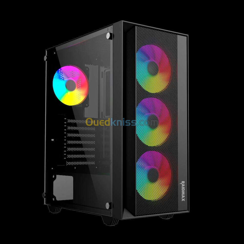 BOITIER RAIDMAX VECTOR SERIES V100 4FAN RGB