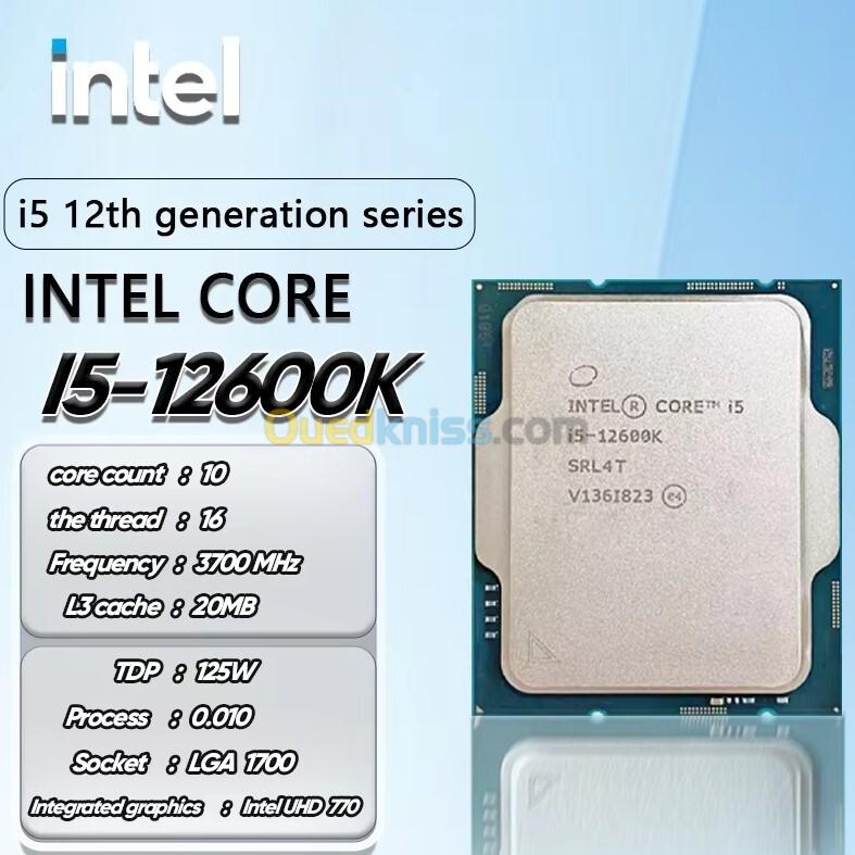 Intel Core i5-12600K (3.7 GHz / 4.9 GHz)