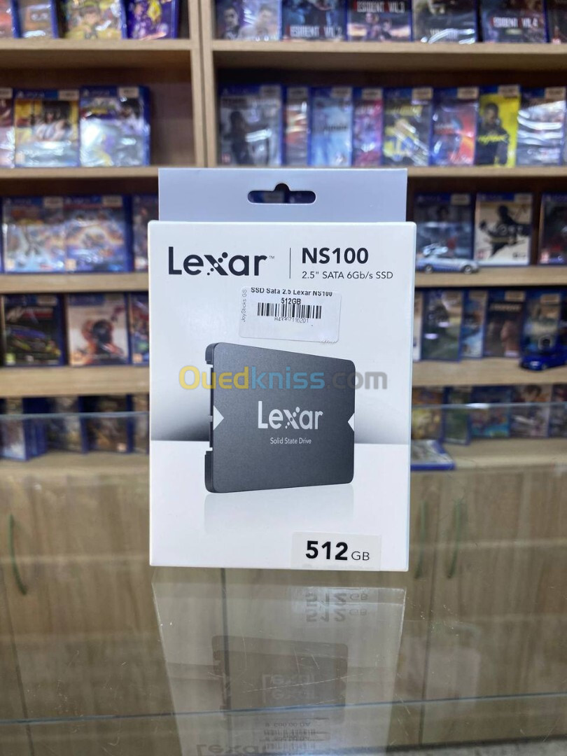 Lexar NS100 2.5" SSD 512GB SATA