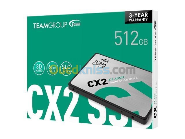 TEAMGROUP CX2 2.5 SSD 512GB