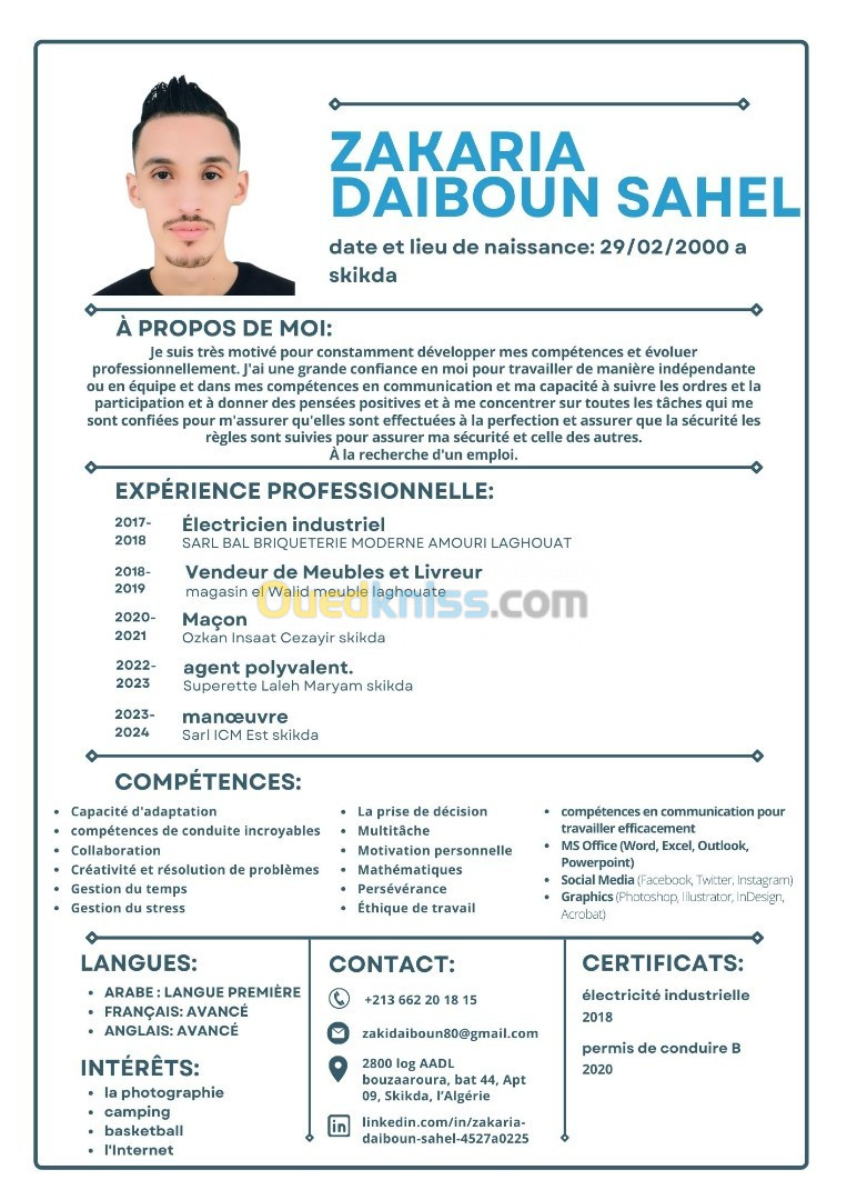 je recherche un emploi