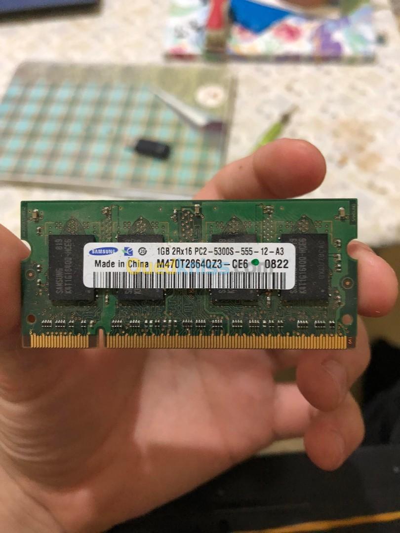 ram samsung ddr2/1GB