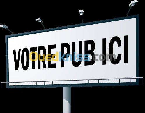 espace publicitaire à louer