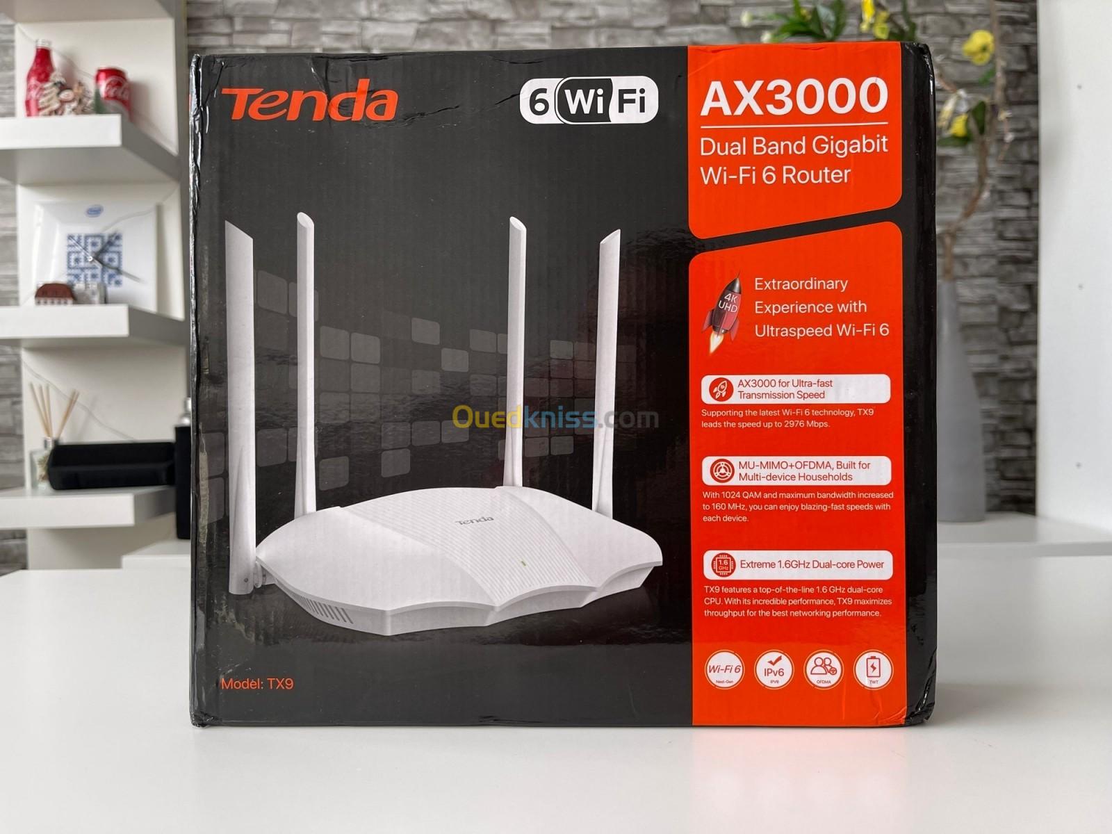 Tenda TX9 AX3000 Wifi 6 Router