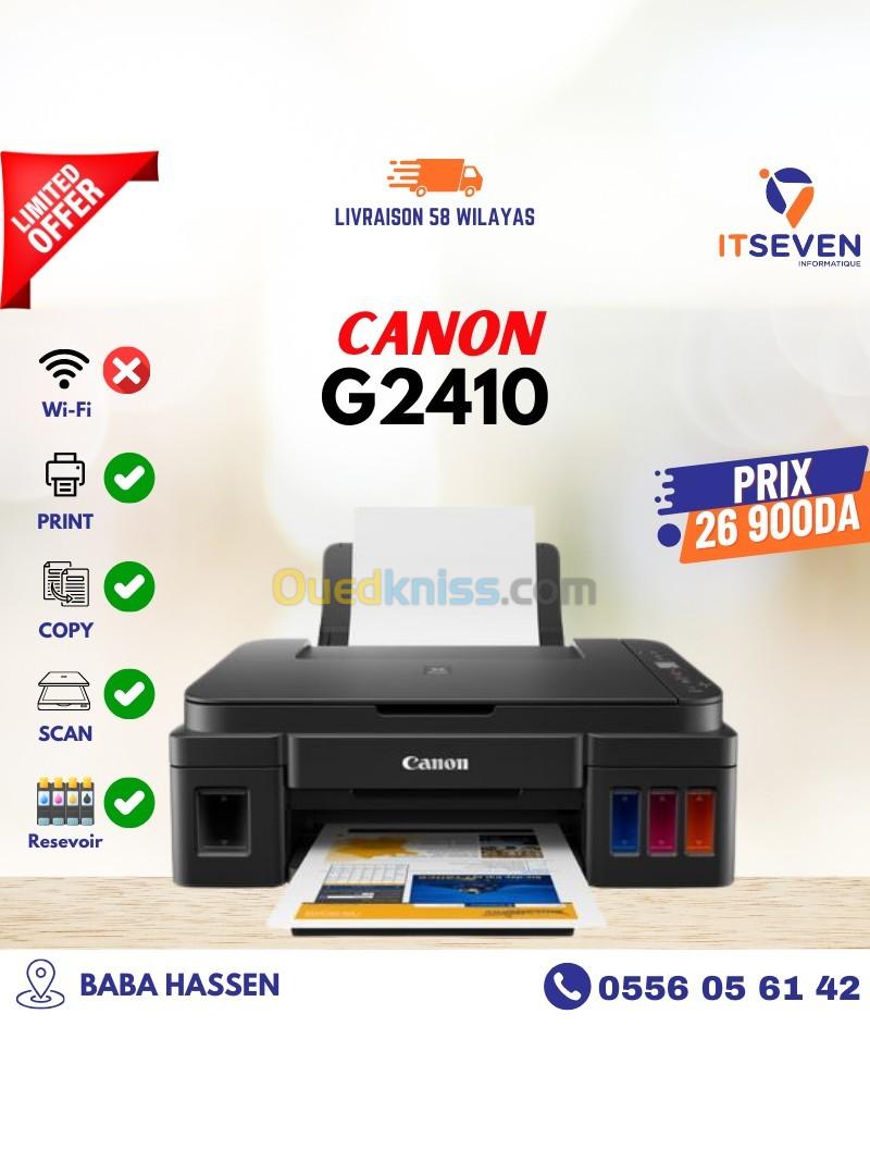 Imprimante CANON G2410 Réservoir/ impression /copie/ scan.