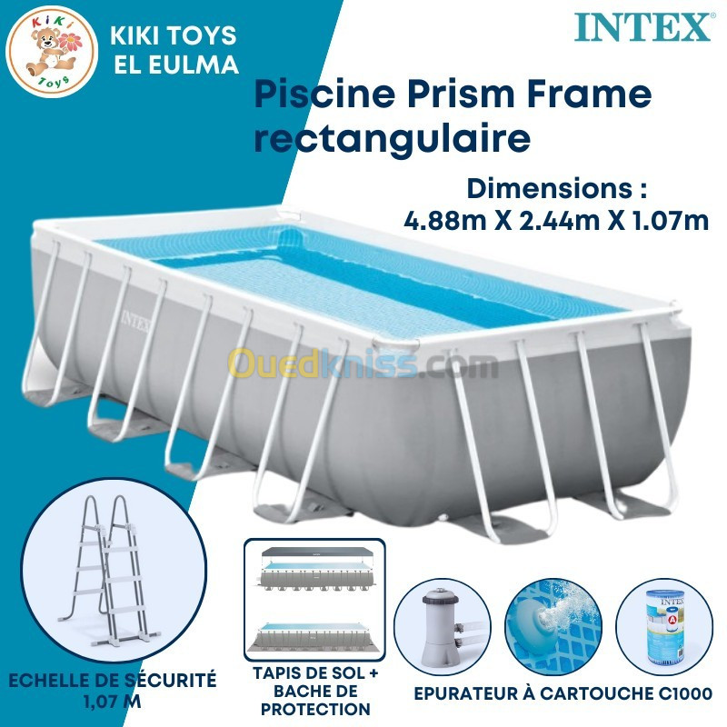 PIscine INTEX Prisme Rectangle