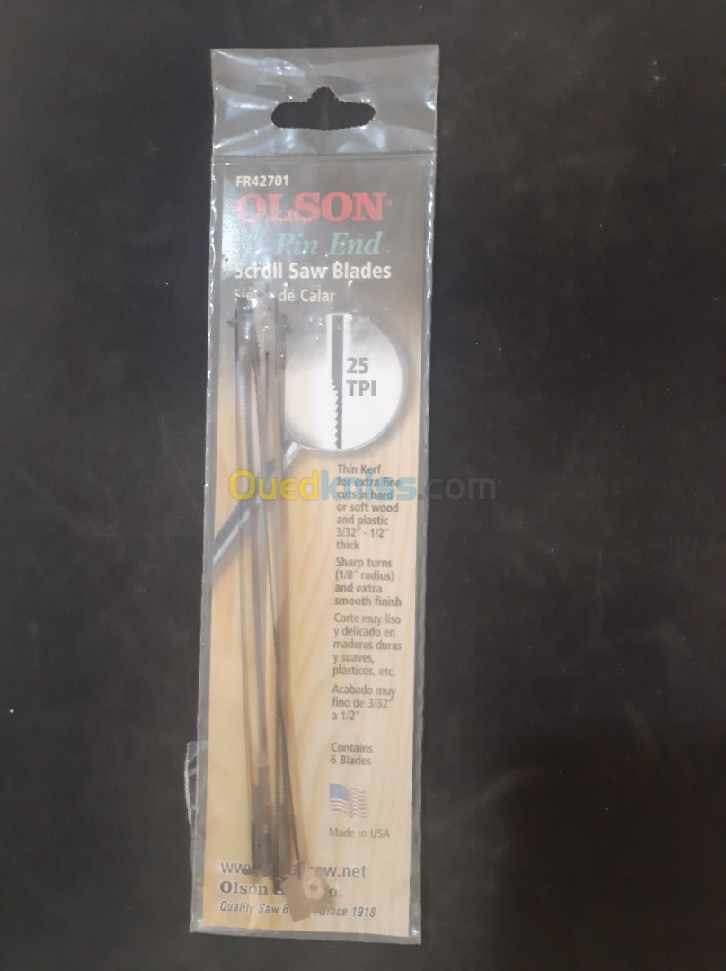 FR42701 Scroll Saw Blades - OLSON