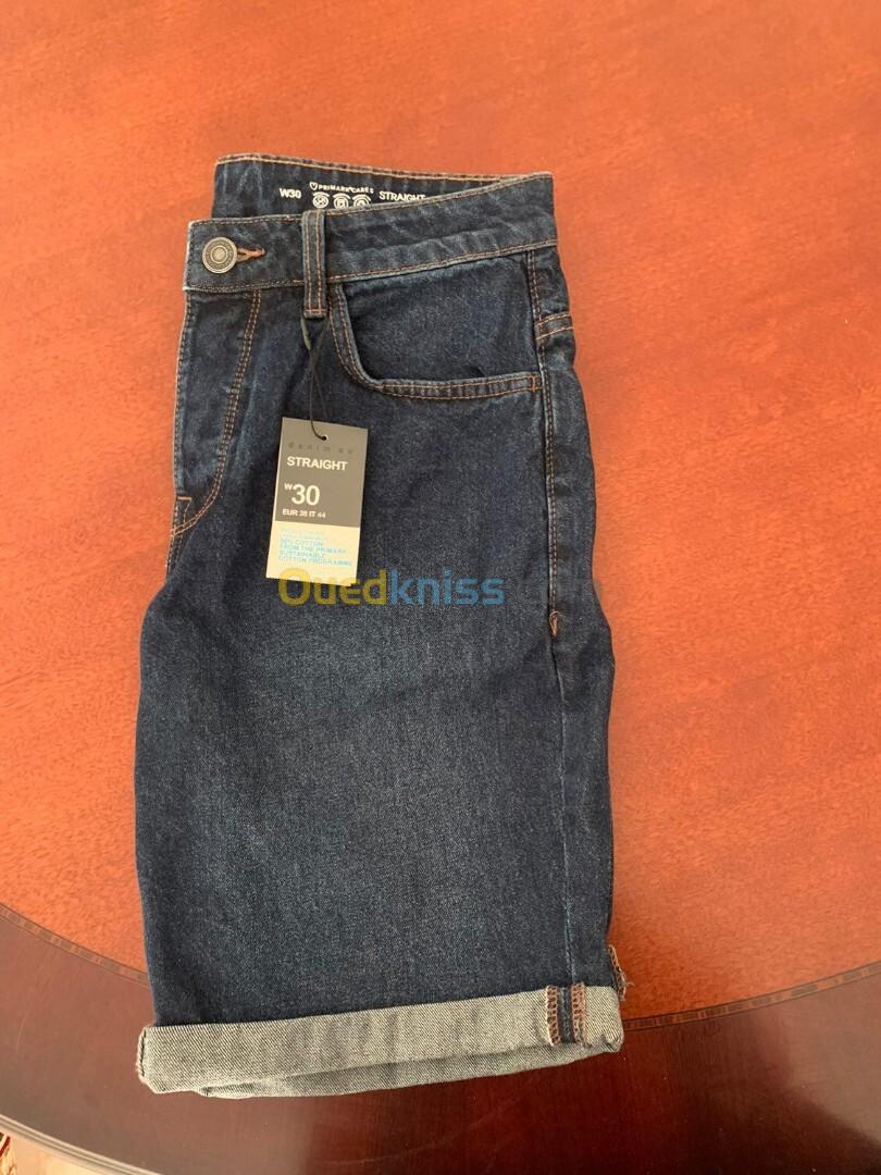 Pantacourt jeans 