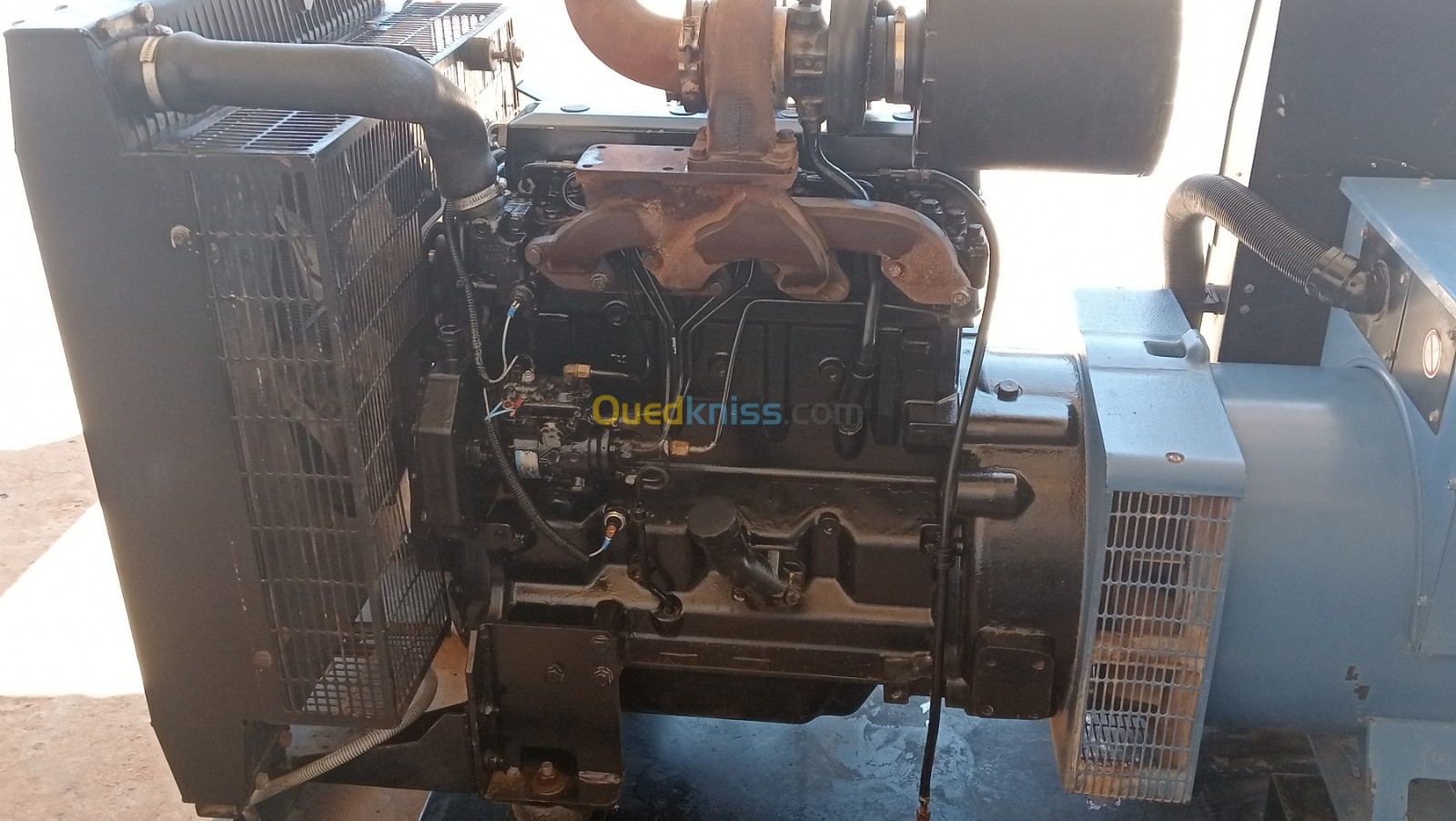 Groupe électrogène  150 KVA  SDMO  Moteur John deere generatrice leroy-somer