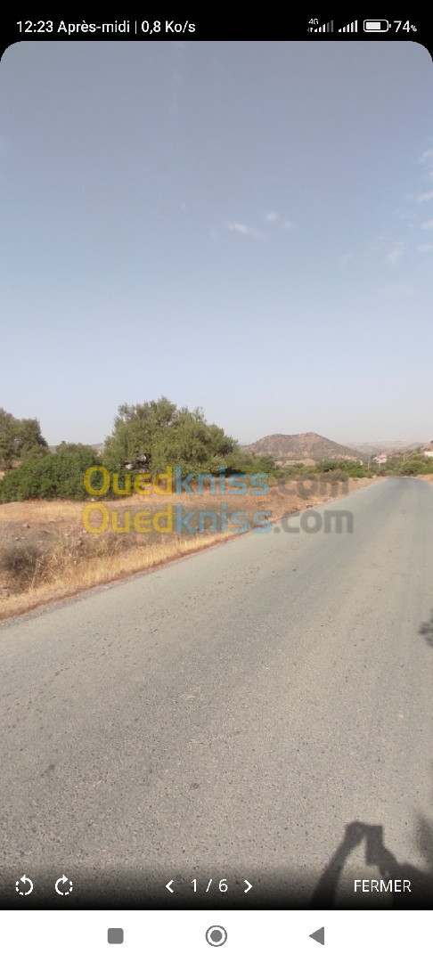 Vente Terrain Bouira Ahl el ksar