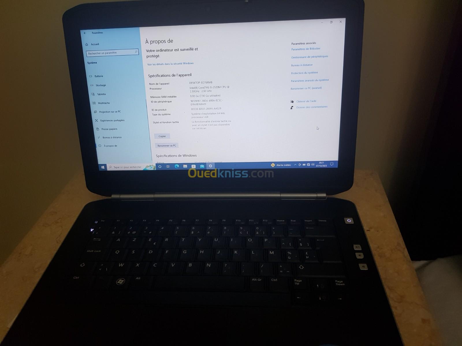 DELL E5420 I5 8GB  256GB SSD