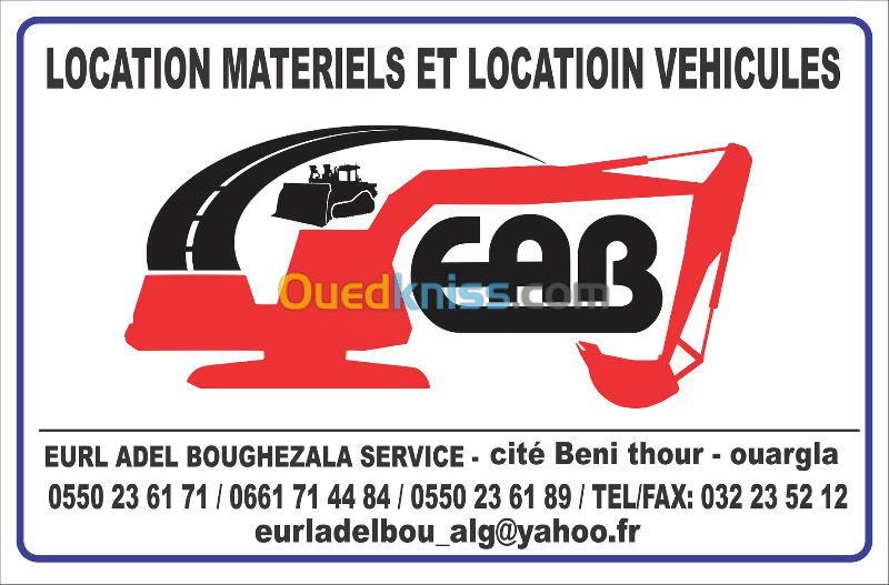 LOCATION ET  TRAVAUX  ET SERVICE