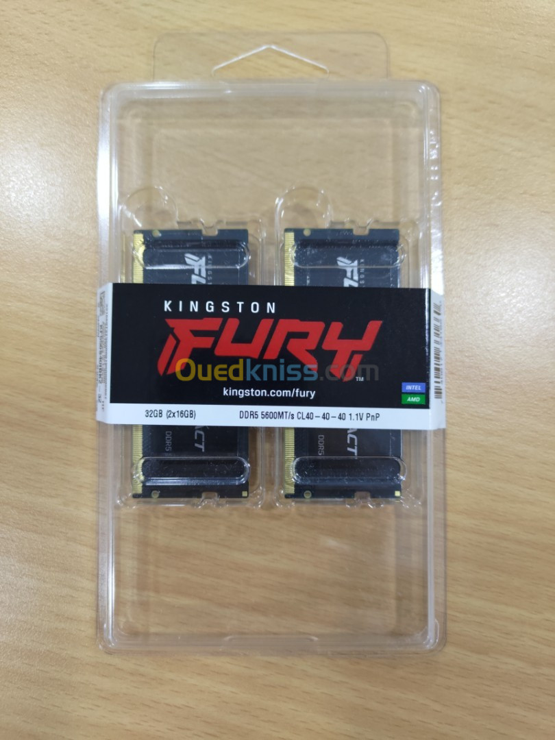 RAM SODIMM DDR5 32GB Kingston FURY Impact DDR5 5600MHZ - VENDU -