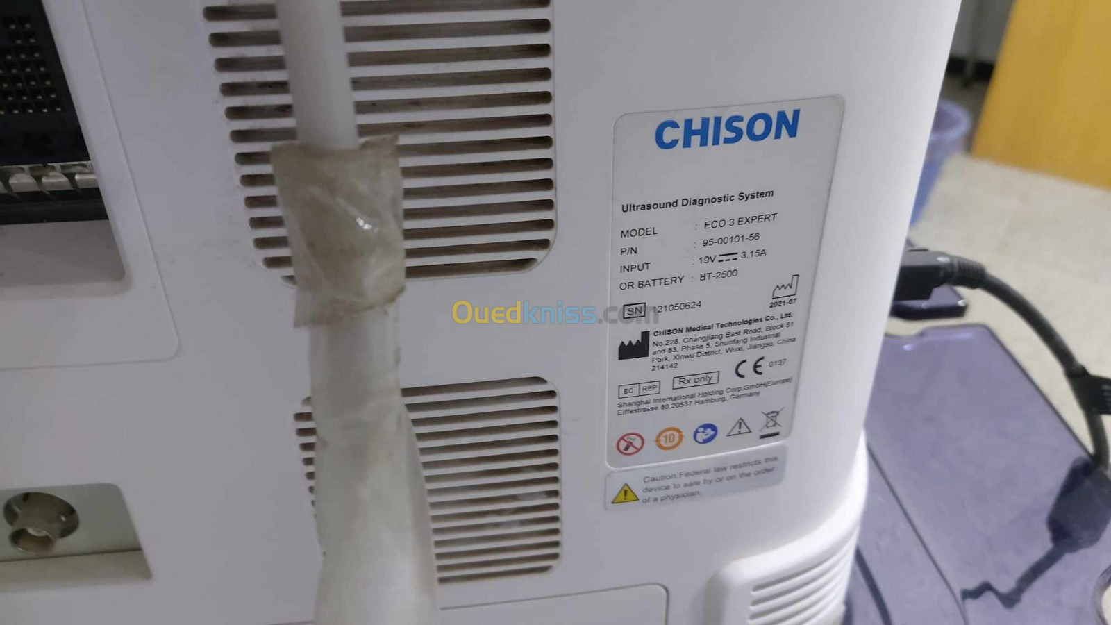 ECHODOPPLER CHISON ECO 3 Expert. Etat presque neuf tres peu utilise