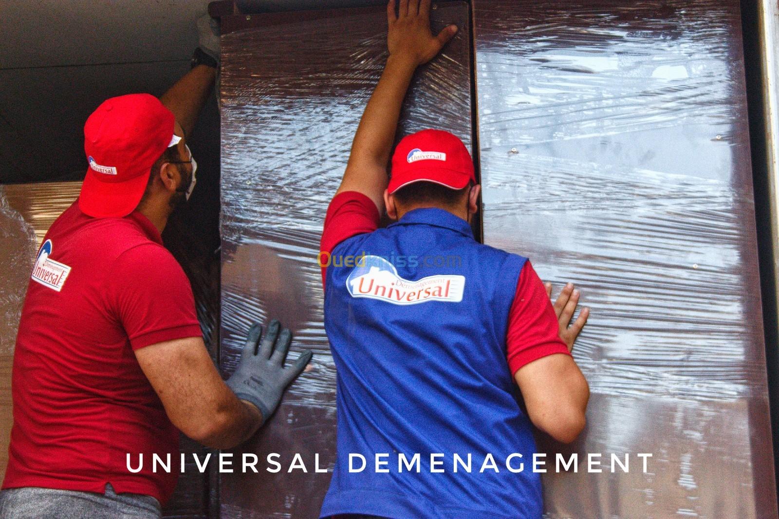 "UNIVERSAL DÉMÉNAGEMENT" الابداع في  الترحيل مع 