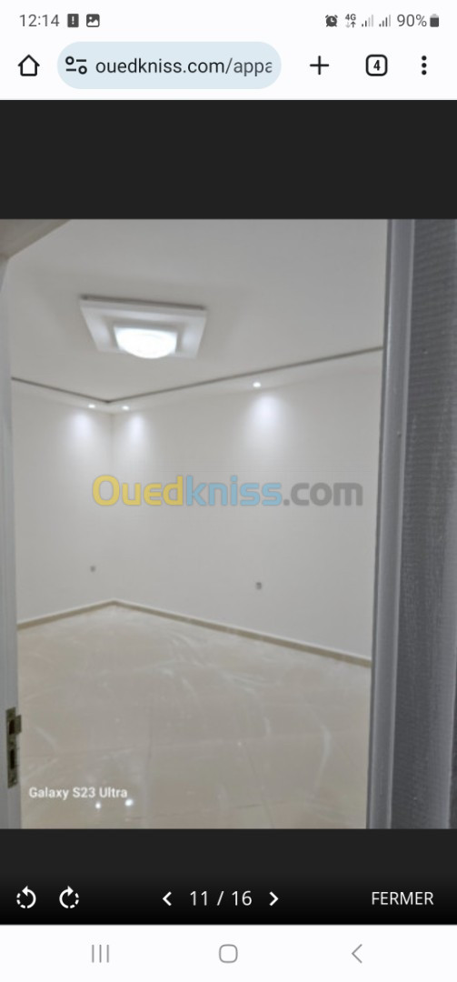 Vente Appartement F4 Mascara Mohammadia