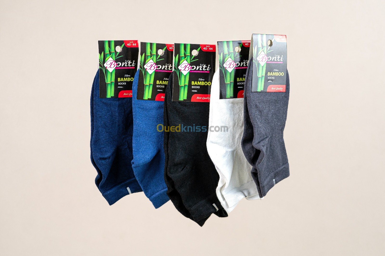 Pack de 12 Chaussettes Courtes Unisexes en Bambou - Parfumées - Sans Couture  Taille: 38 / 44