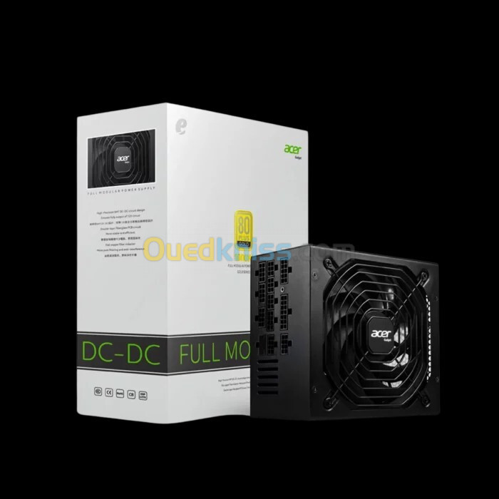 ALIMENTATION ACER 100W 80+ GOLD FULL MODULAR