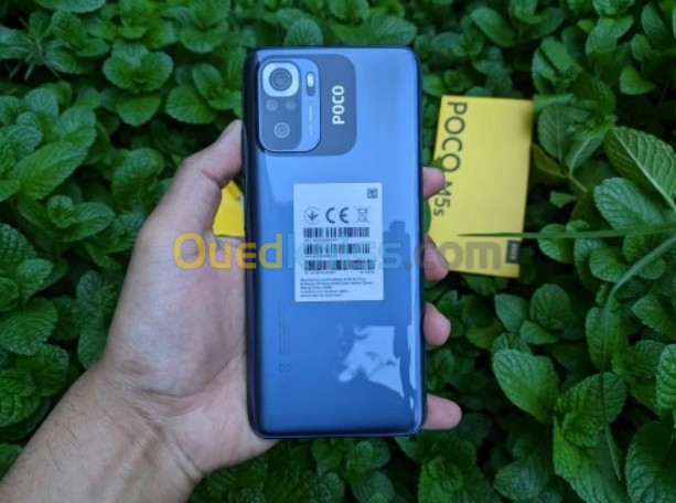 VENDU Poco M5s HELIO G95 4 128 6.43 AMOLED FAST 33W 2SIM 64MP QUAD CAMERA