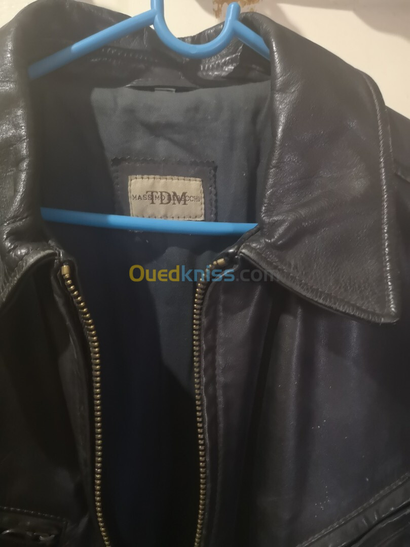 BLOUSON CUIR 