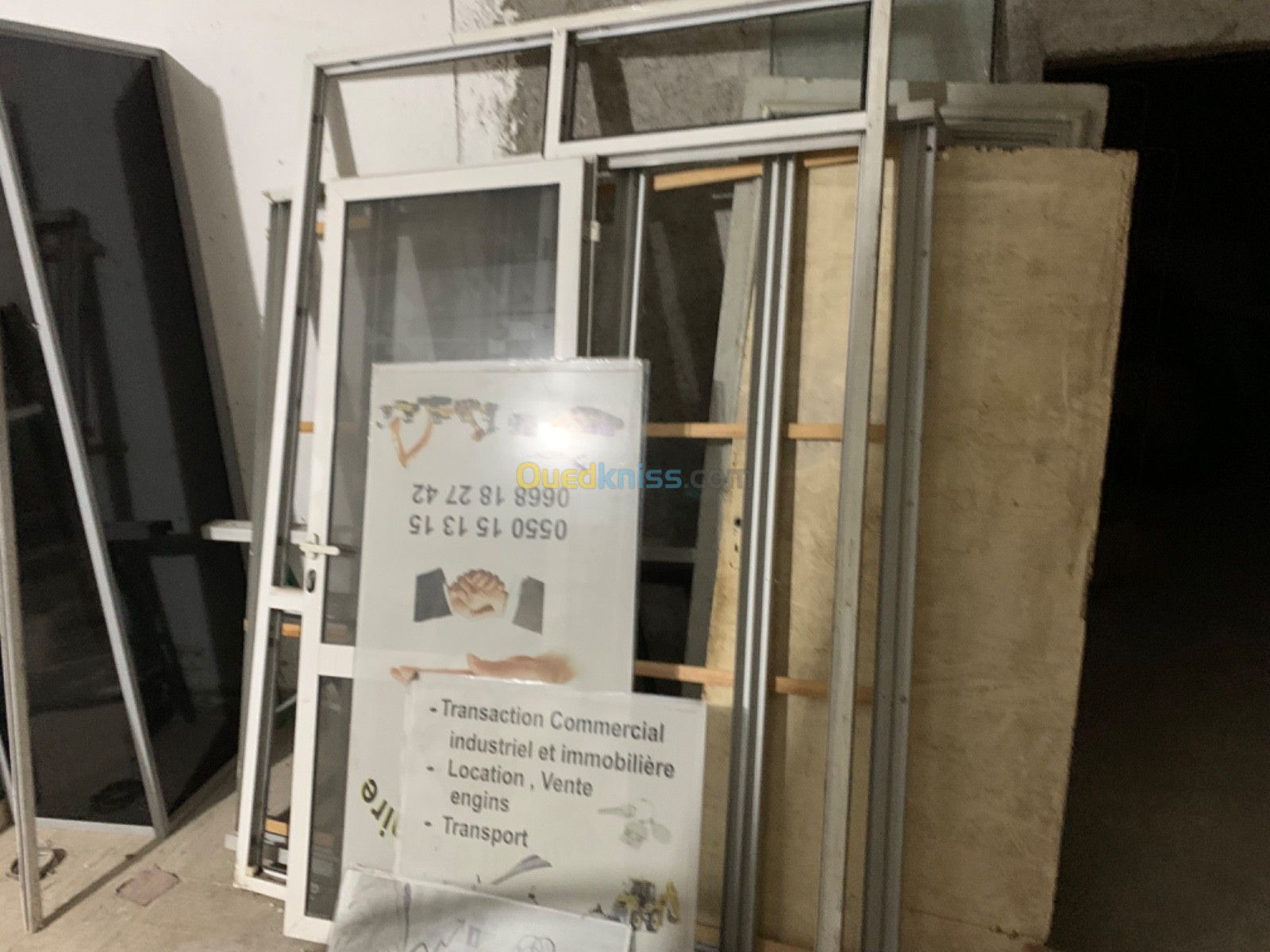 Vitrine aluminium 