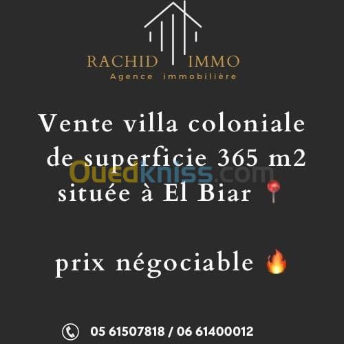 Vente Villa Alger El biar