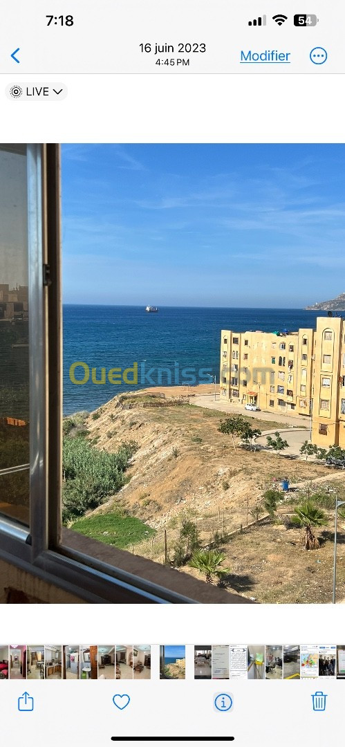 Vente Appartement F3 Chlef Tenes