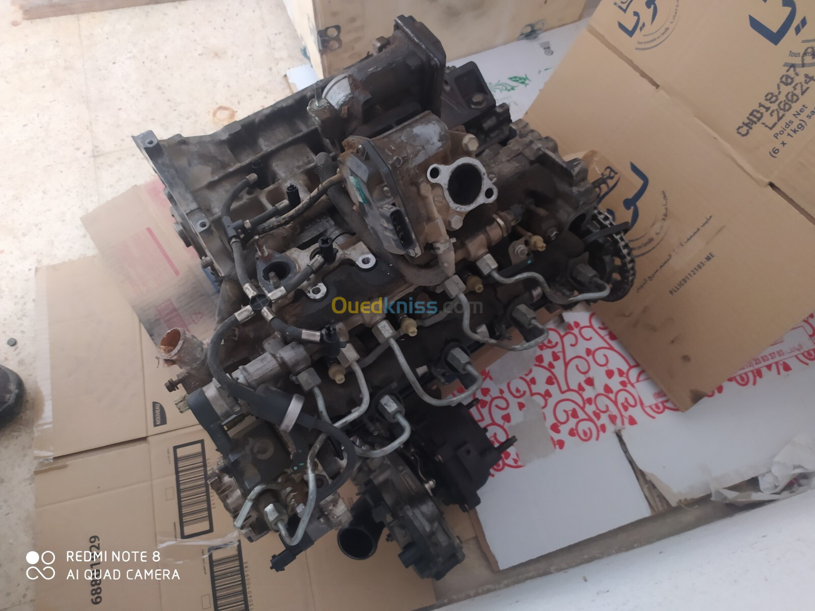 ( moteur 1.4 D4D 6 Vitesse) Vent 4 injecteurs turbo vanne EGR ALternateur