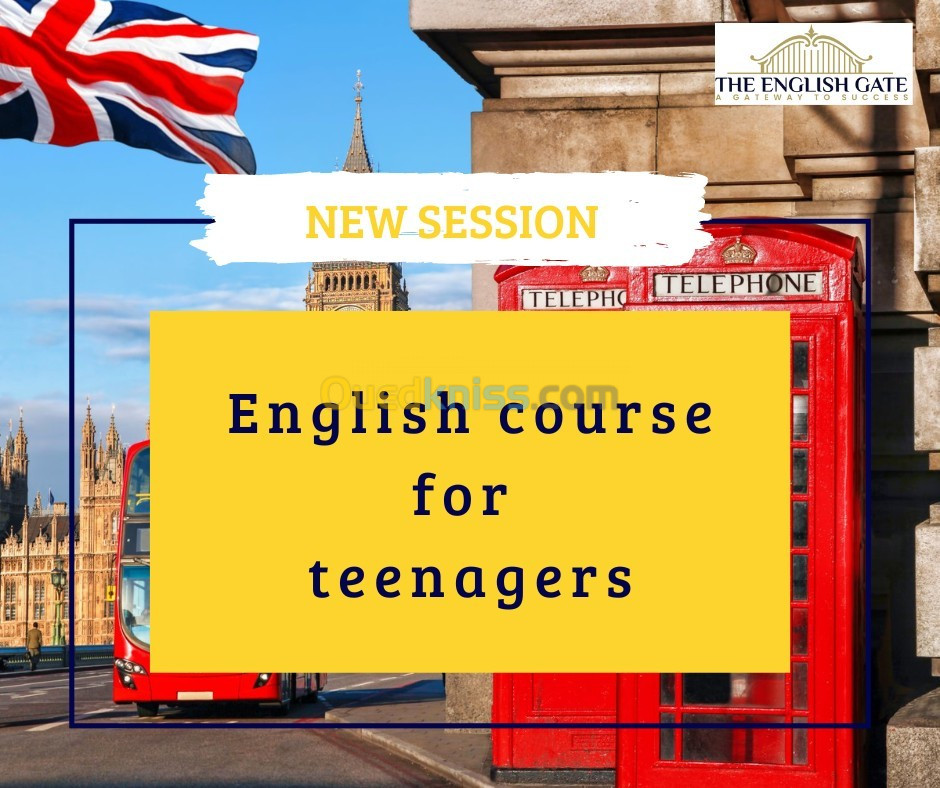 Cour d'anglais pour les adolescents