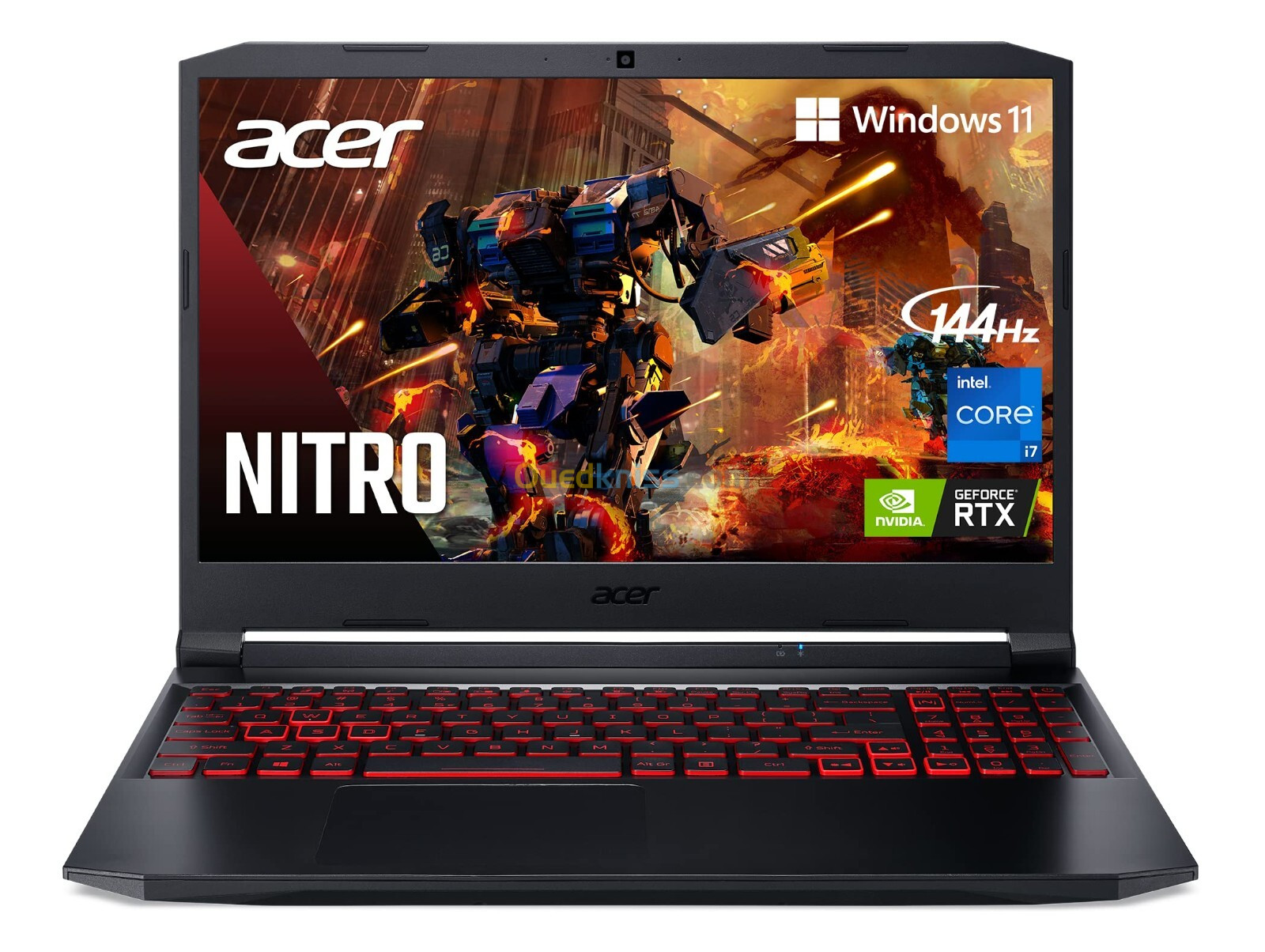 ACER NITRO 5, i7-11800H, 16GB, 1500GB SSD nVme, RTX3050Ti 4GB, 15" FHD 144Hz, AVEC EMBALLAGE