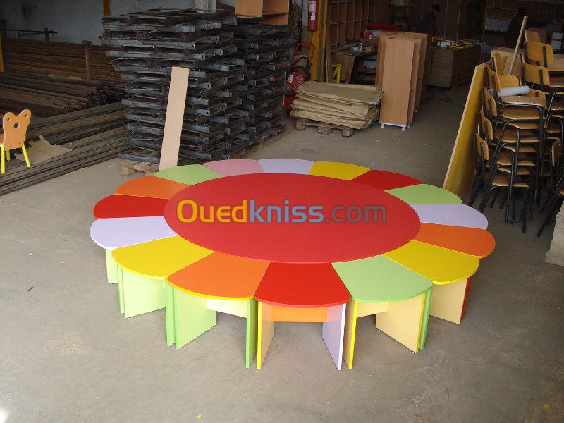 fabrication de mobilier pour creche 