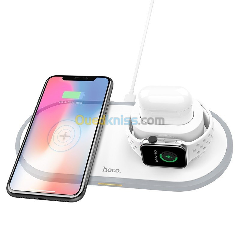 Chargeur Hoco Wireless 3 in 1 