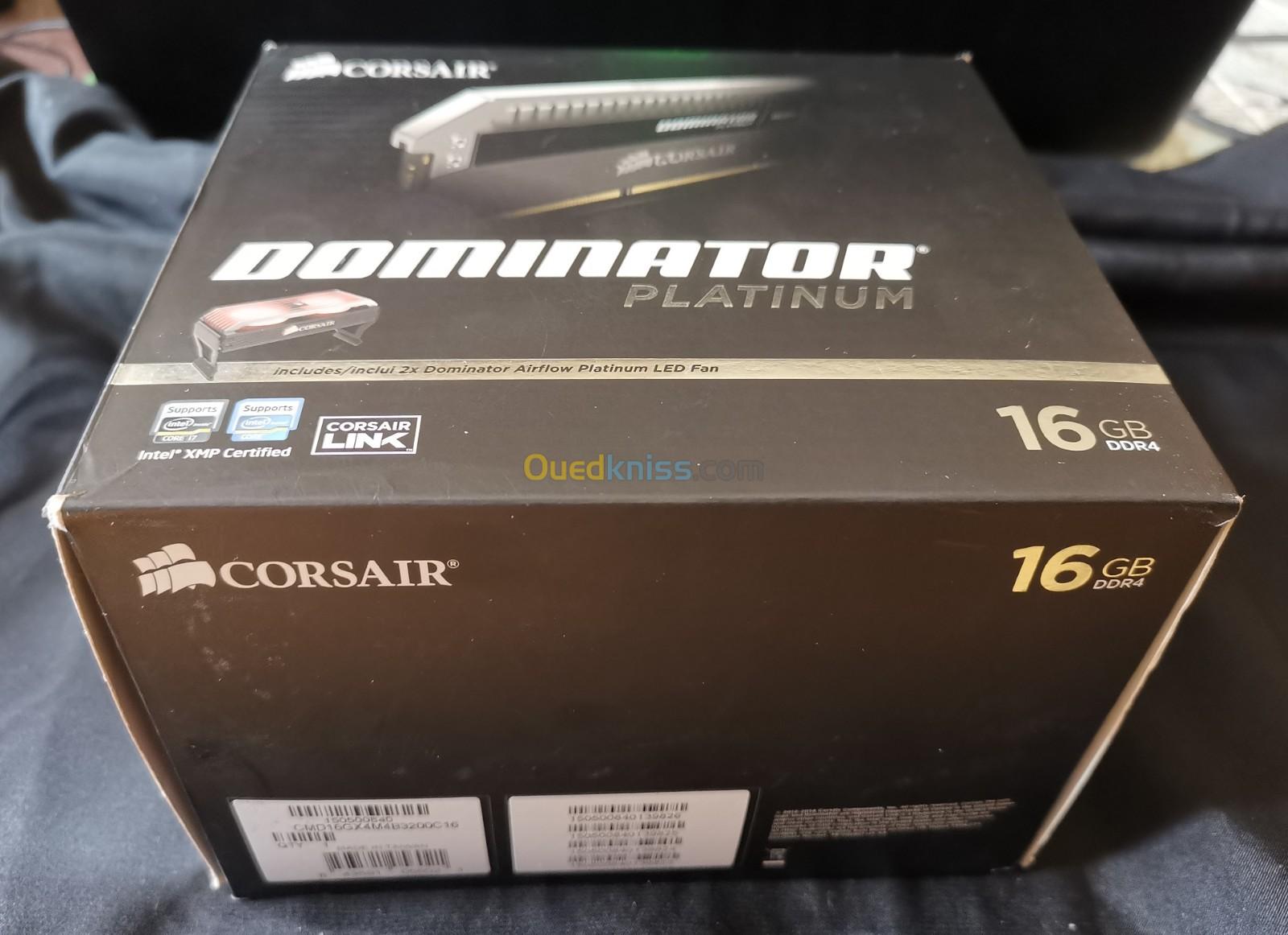 PACK RAM CORSAIR DOMINATOR PLATINUM 16GO