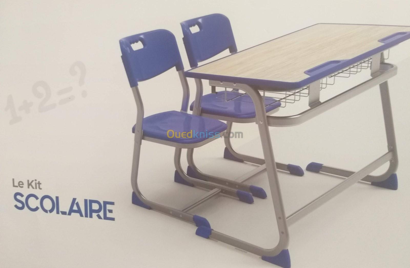  kit scolaire et rayonnage métallique