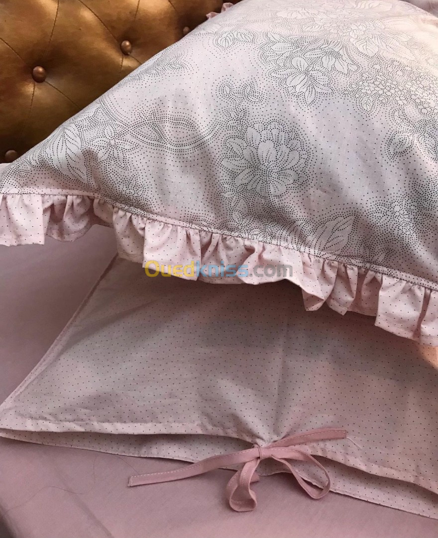 parure de draps 06 pièces tissu turque 100% coton 