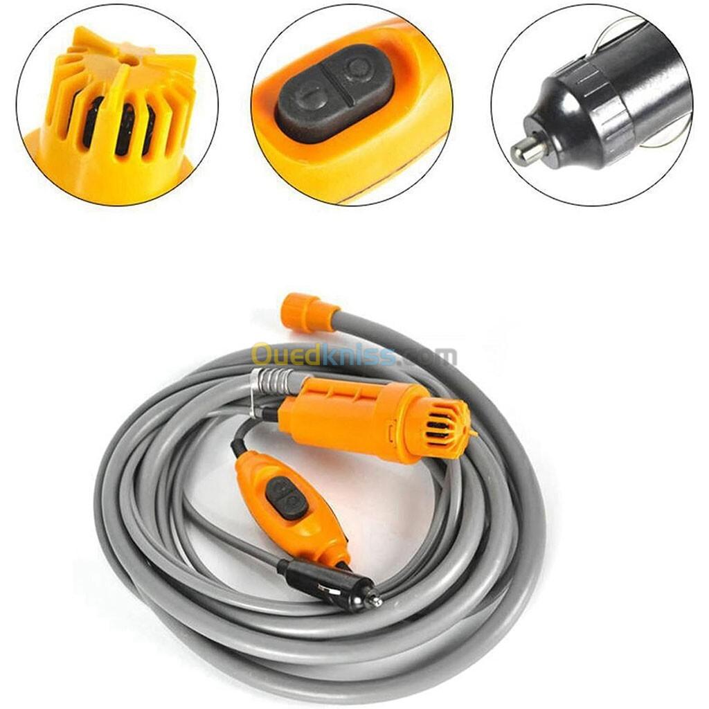 Douche extérieure Portable Camping et Plages DC 12V