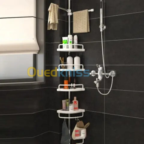 Etagère dangle de salle de bain à 4 niveaux