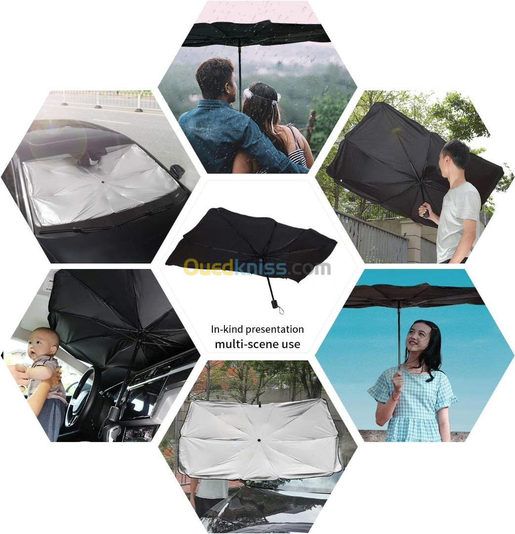 Parapluie Sun Shade pour pare-brise de voiture - Algeria