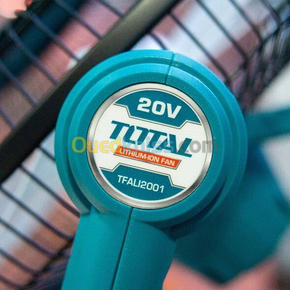 Ventilateur Rechargeable 20V TOTAL TFALI2001