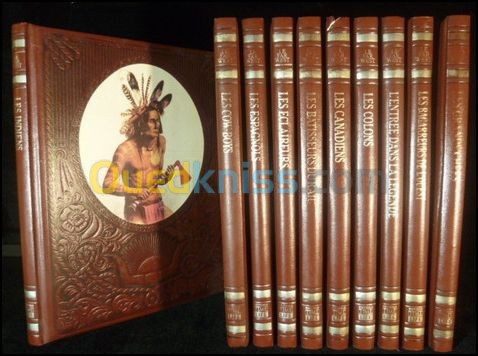 Encyclopédie Collection "Le Far West" de Time-Life - 4 volumes