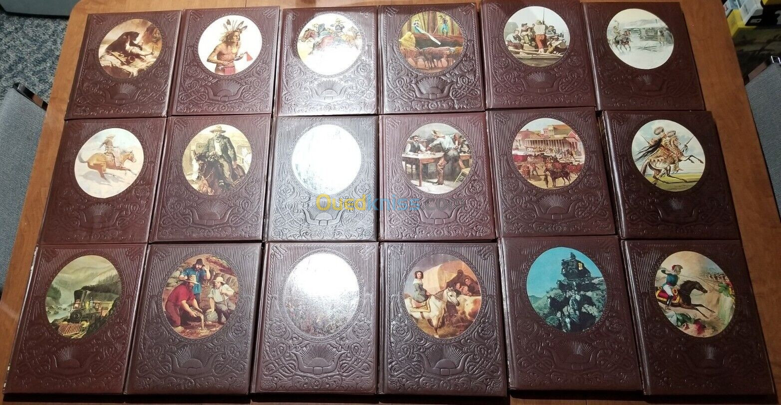 Encyclopédie Collection "Le Far West" de Time-Life - 4 volumes