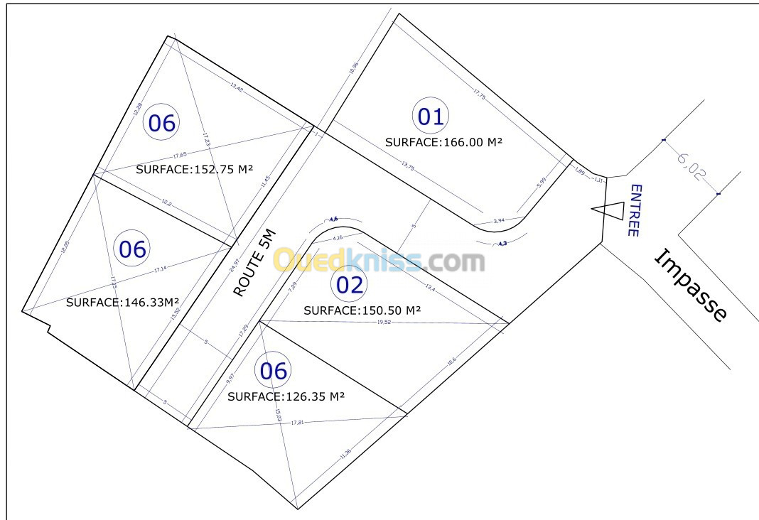 Vente Terrain Blida Blida